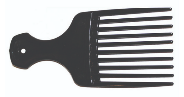 Mini Hair Pick - Black – American Detention